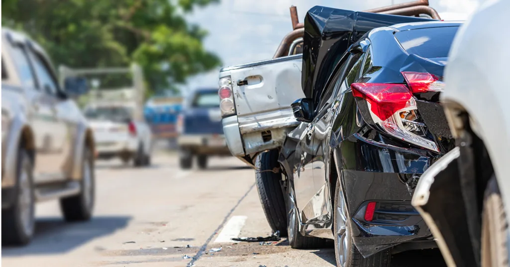 Causes of parking lot accidents involving right of way violations