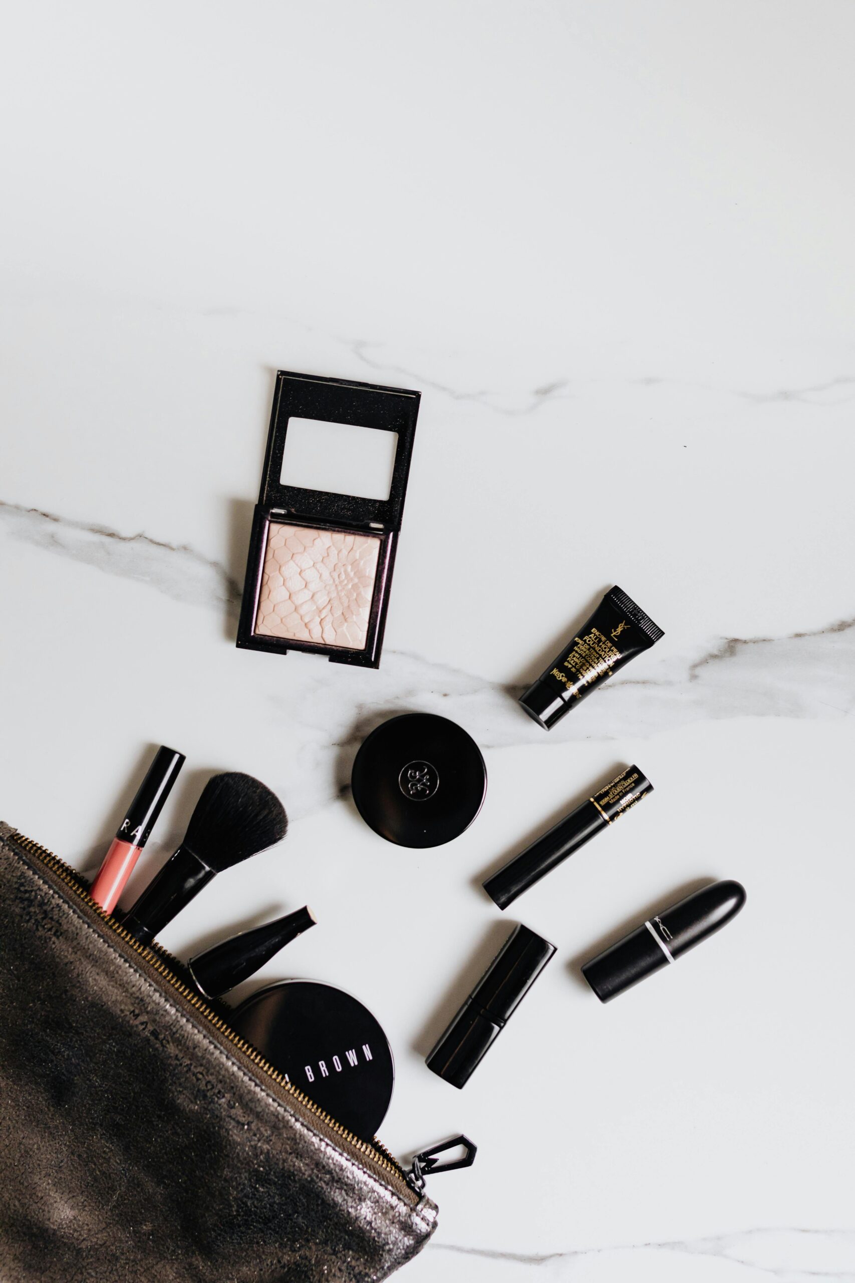 Top 10 skincare mistakes with skincare products, facial cleanser, and moisturizer on a bathroom counter