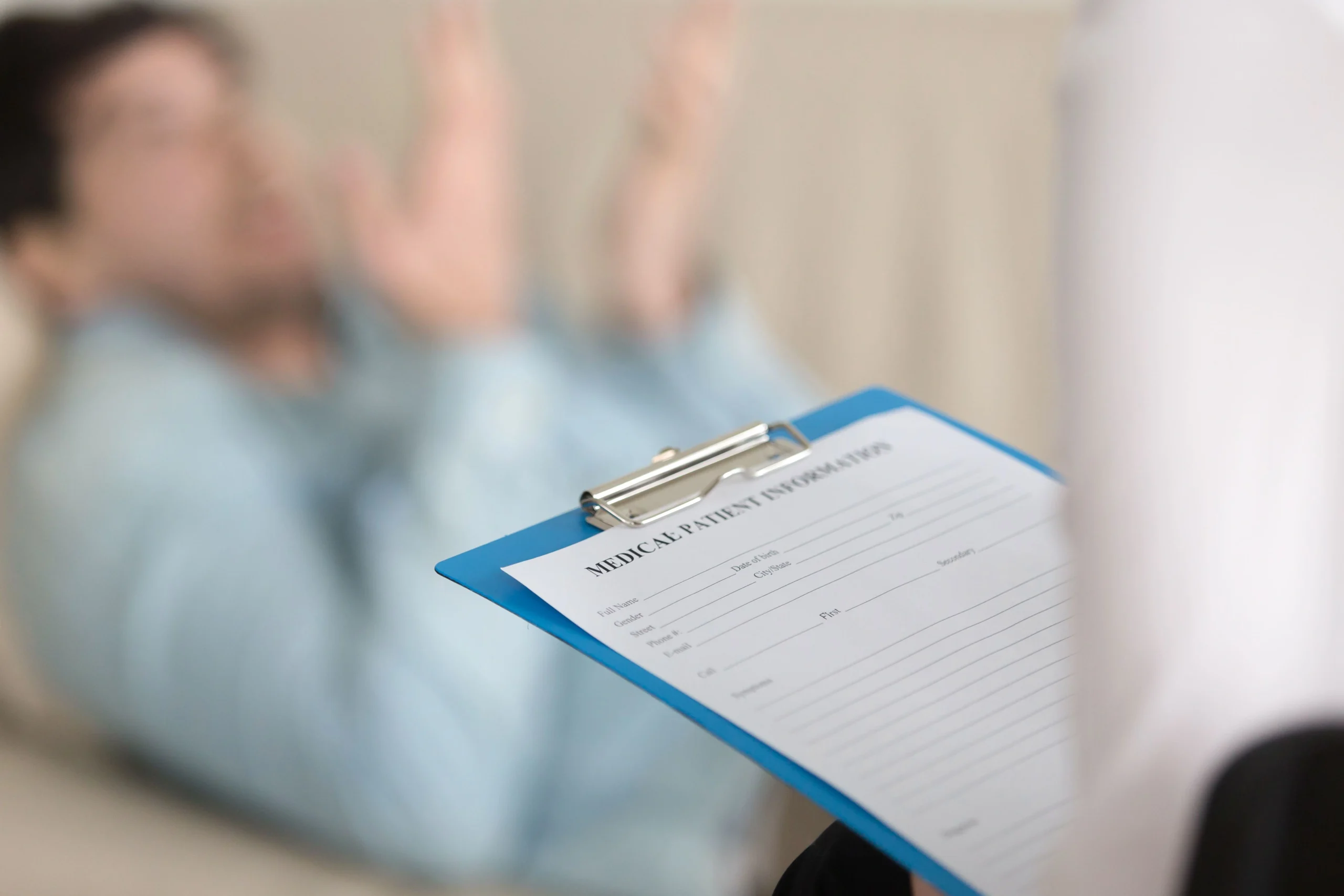 Patient filing lawsuit for Never Events in medical malpractice case