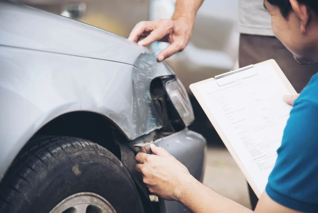 Determining Fault in a Multi-Vehicle Collision