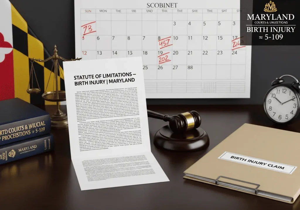 Maryland’s statute of limitations in birth injury cases explained